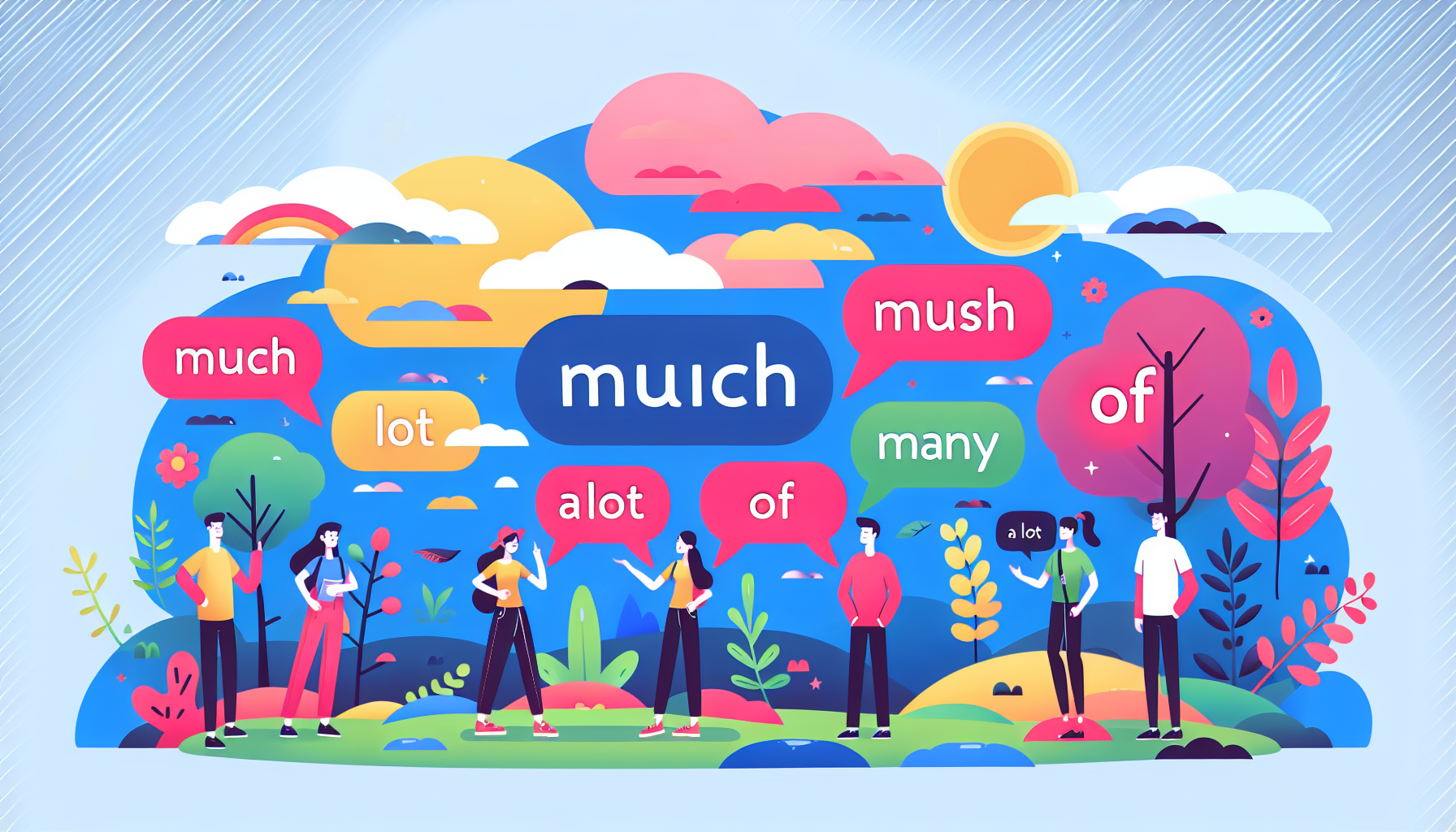 Cuantificadores en Inglés: Cómo Utilizar Correctamente “Much”, “Many” y “A lot of”